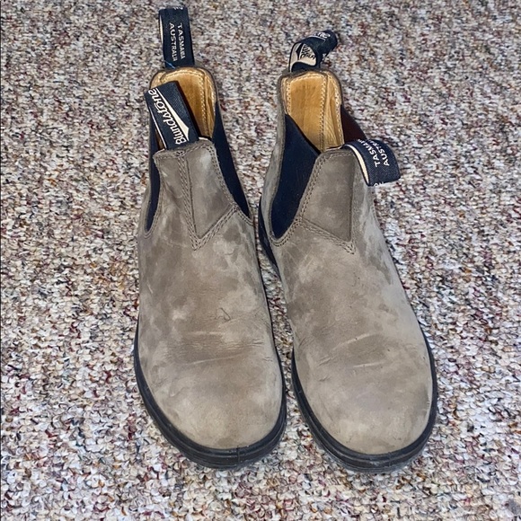 Blundstone Chelsea Boots Stone Nubuck 